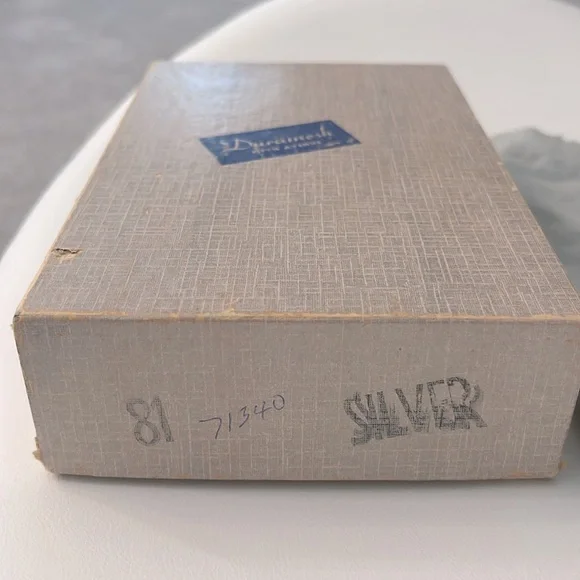 Vintage Duramesh Fifth Avenue silver mesh purse and compact - Picture 9 of 9